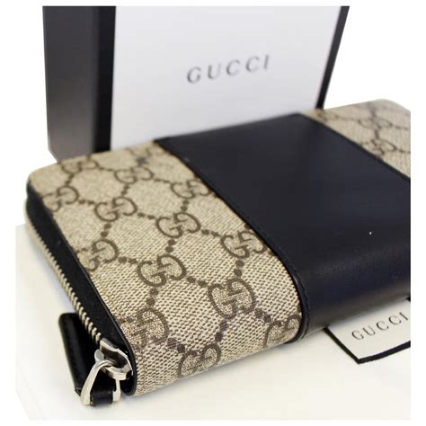 all black Gucci wallet